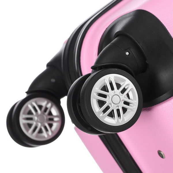 3-in-1-Traumkoffer in Rosa